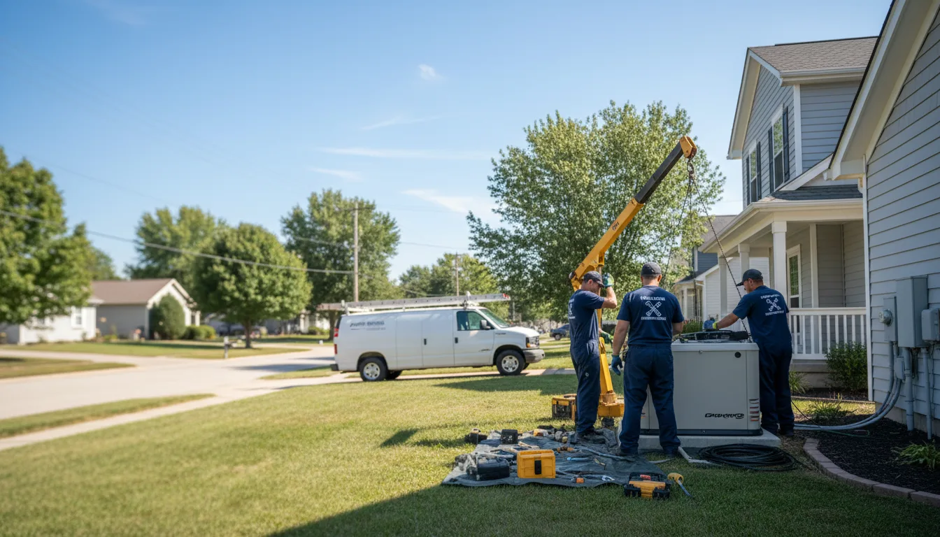 Generator Installation in Louisburg, NC near me